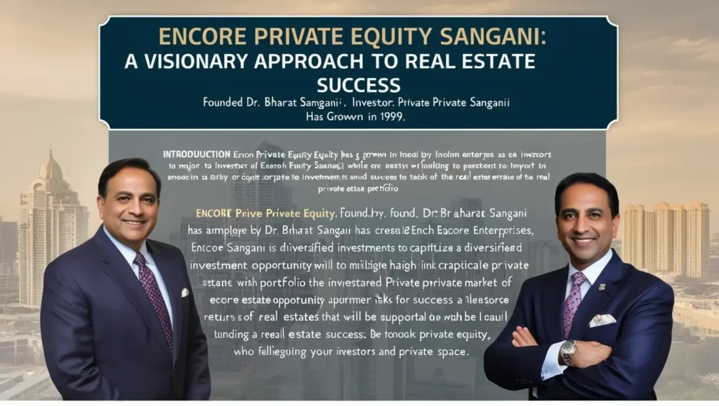 encore private equity sangani