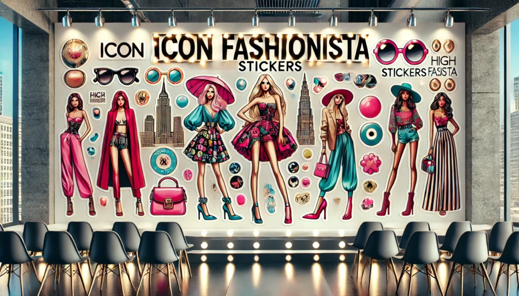 Icon Fashionista Stickers