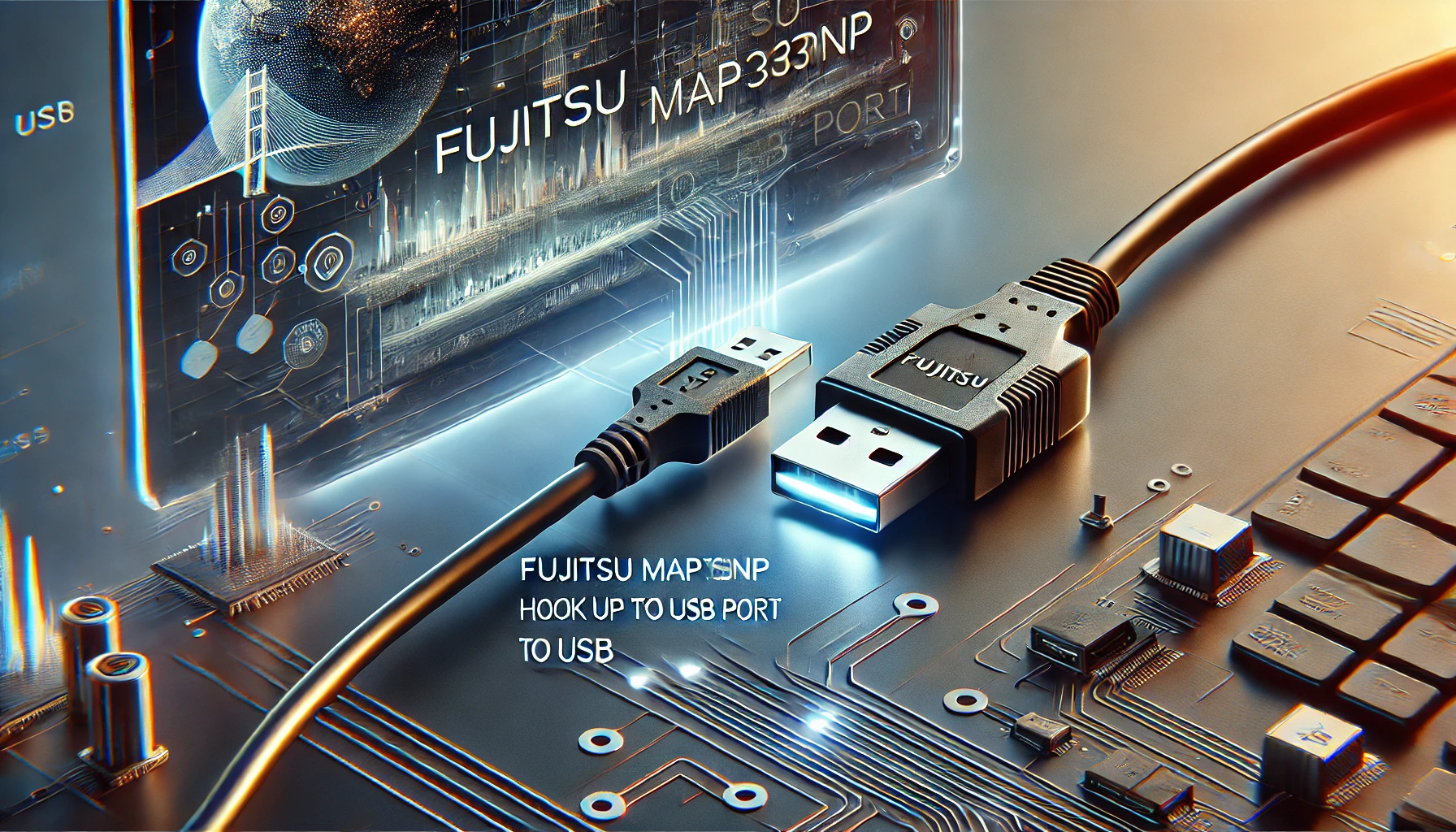 Fujitsu MAP3367NP Hook Up to USB Port