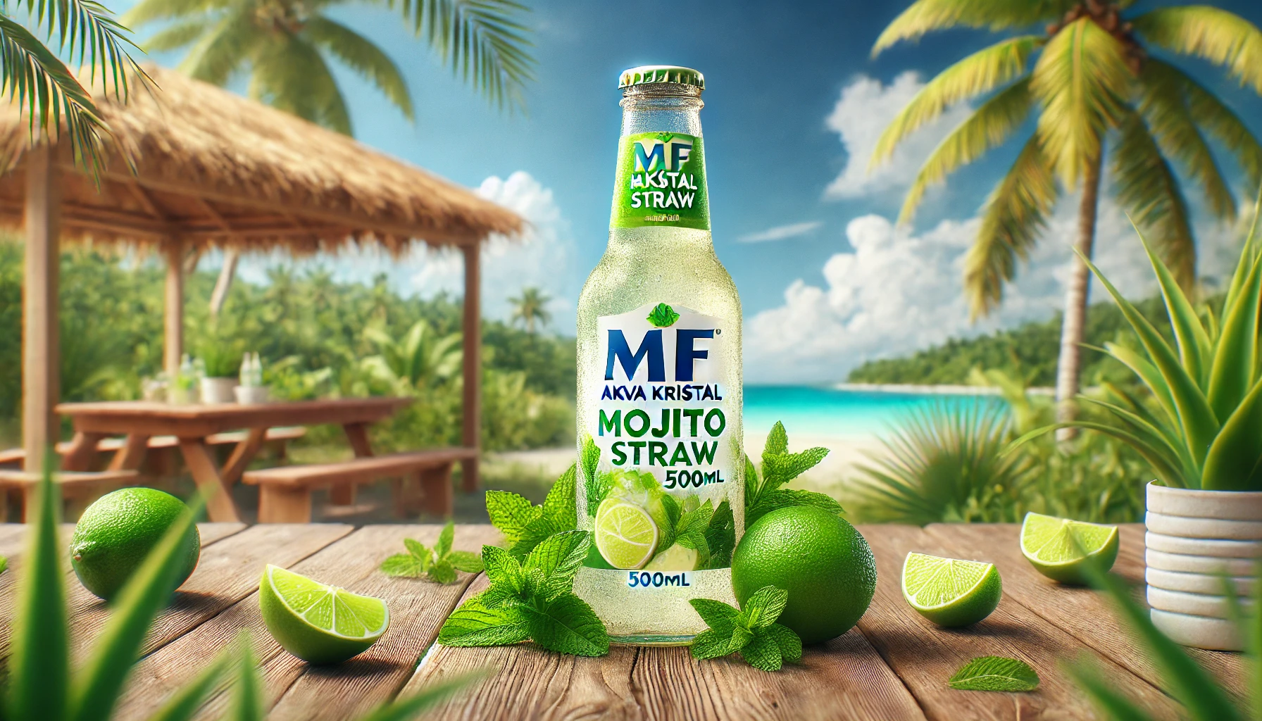 mf akva kristal mojito straw 500ml