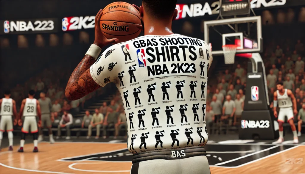 gbas shooting shirts nba 2k23