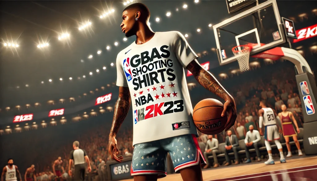 gbas shooting shirts nba 2k23