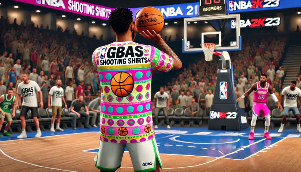 gbas shooting shirts nba 2k23