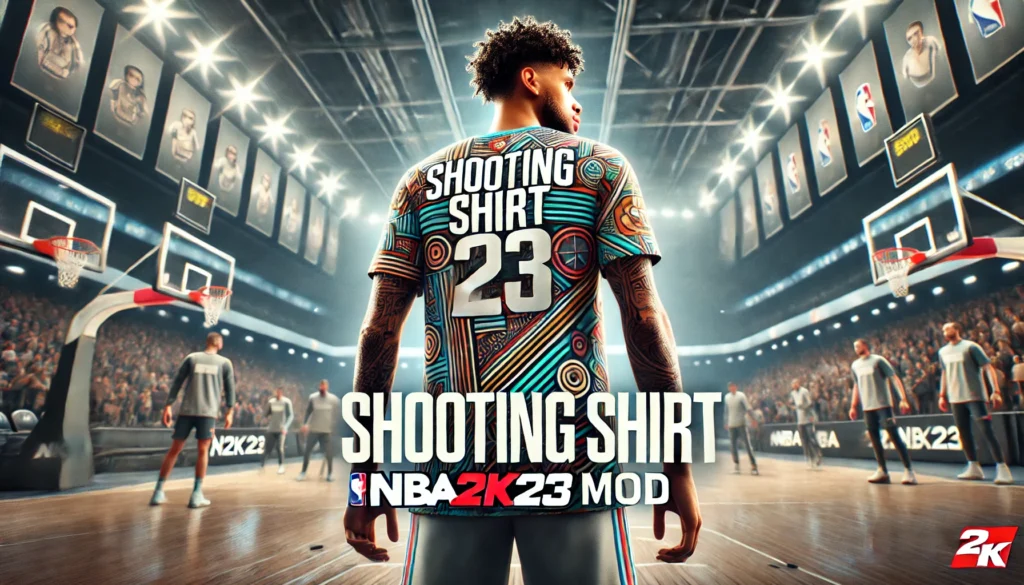 shooting shirt nba 2k23 mod