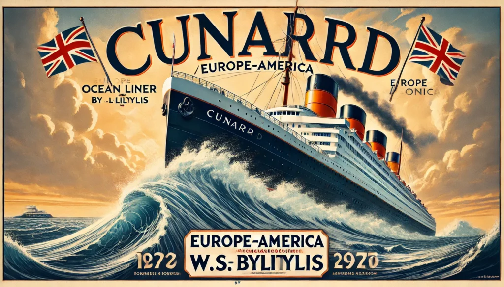 cunard/europe-america by w.s. bylitylis