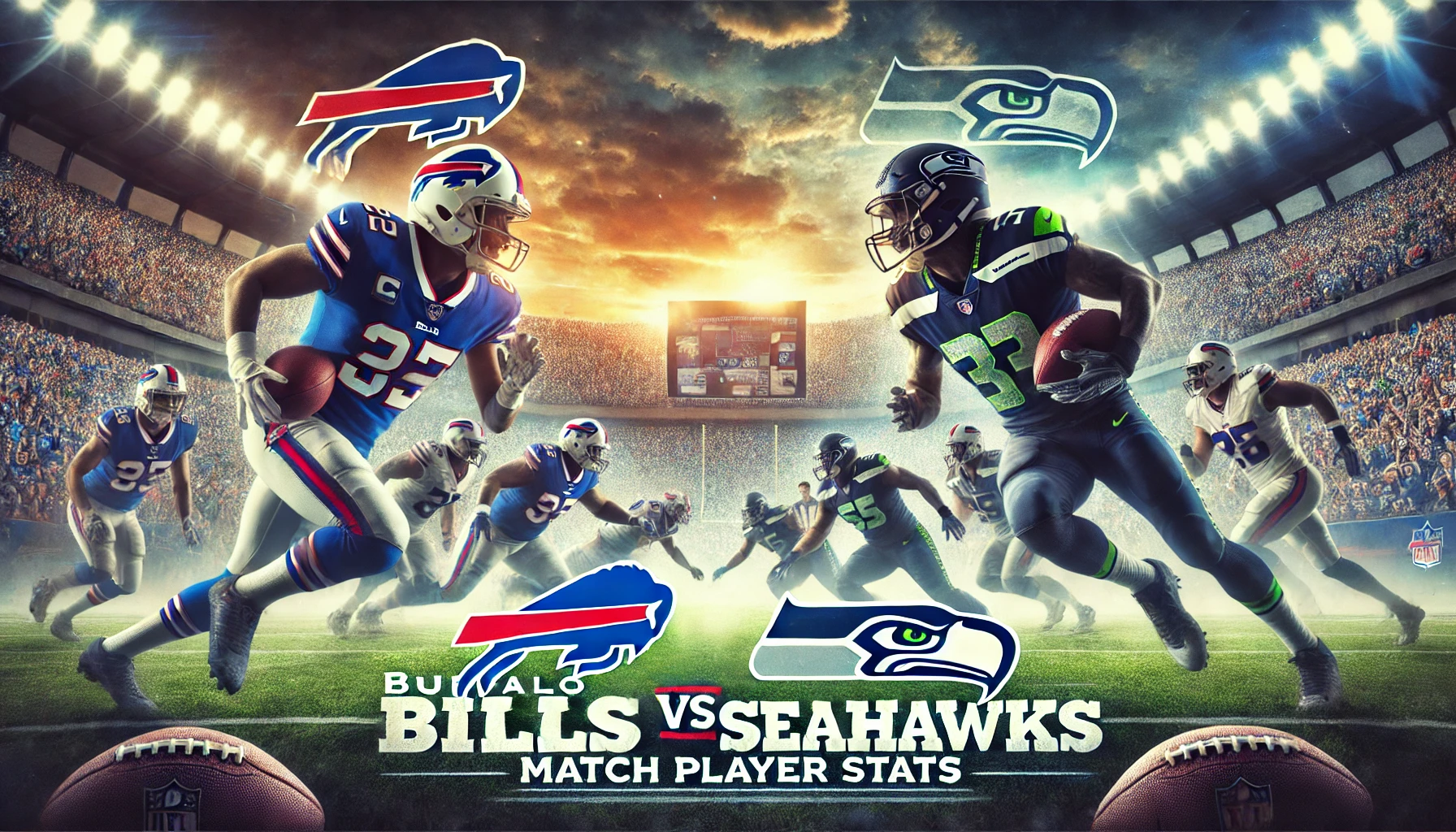 buffalo bills vs seahawks match player stats
