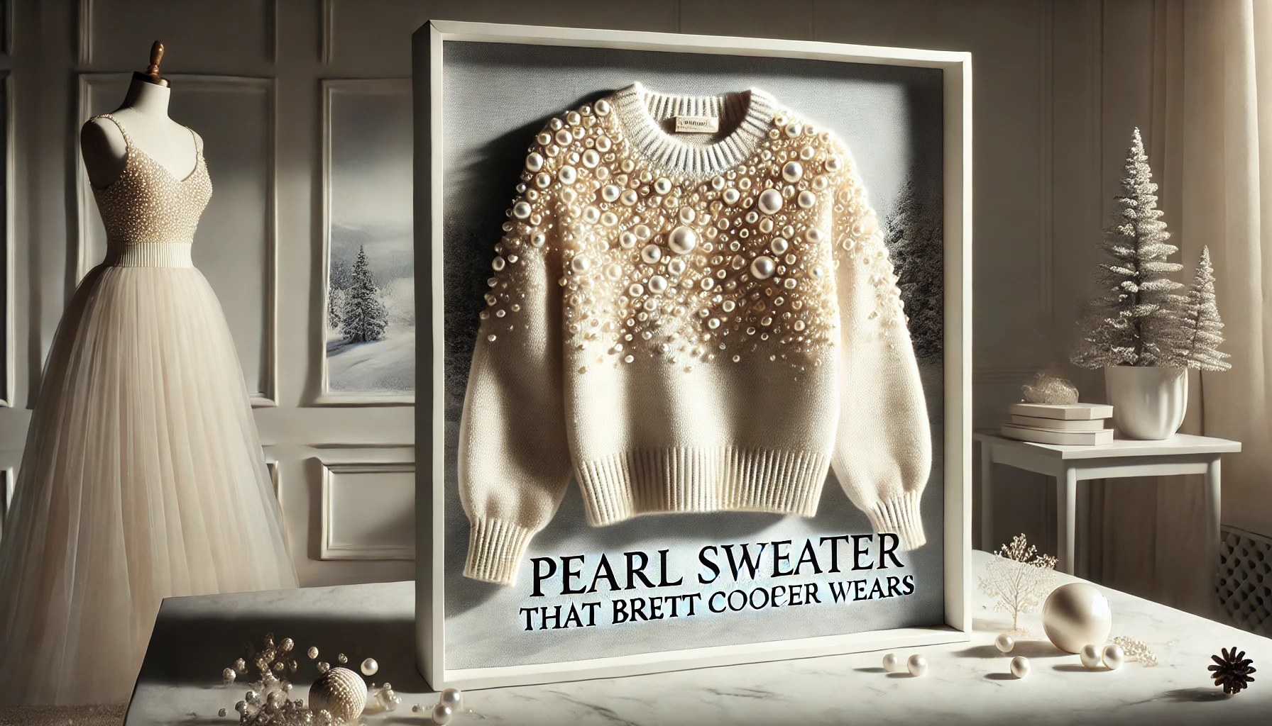 pearl sweater that brett cooper wears